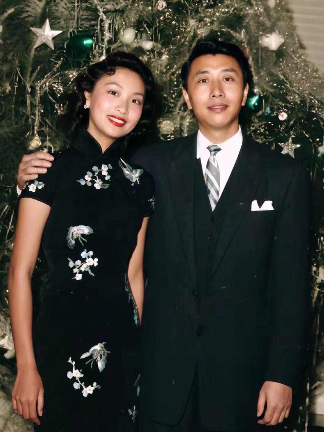 王铎：夏梦和丈夫的真人照