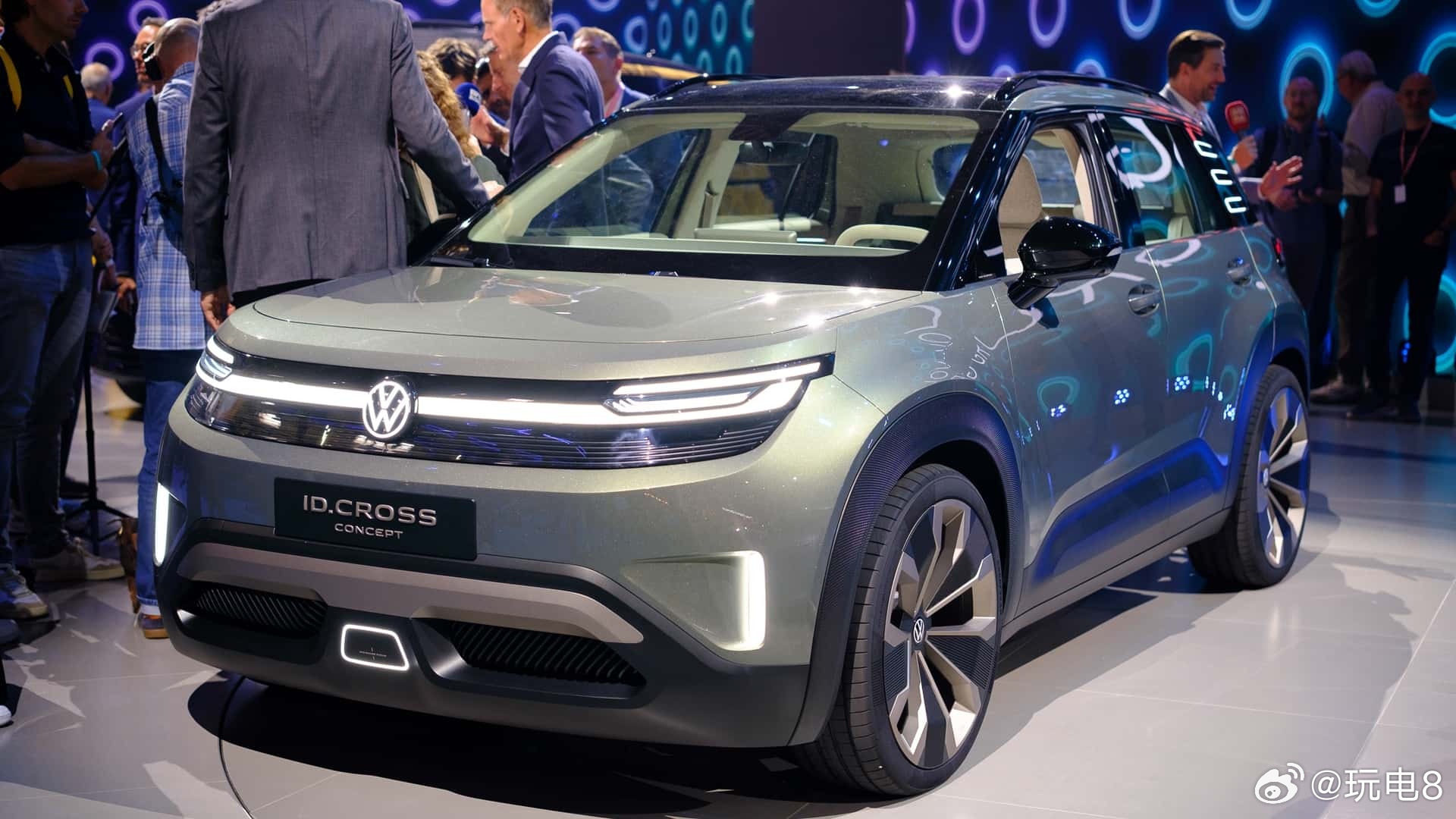 IAA2025大众的ID.Cross概念车，从定位来看应该更接近现在的ID.4