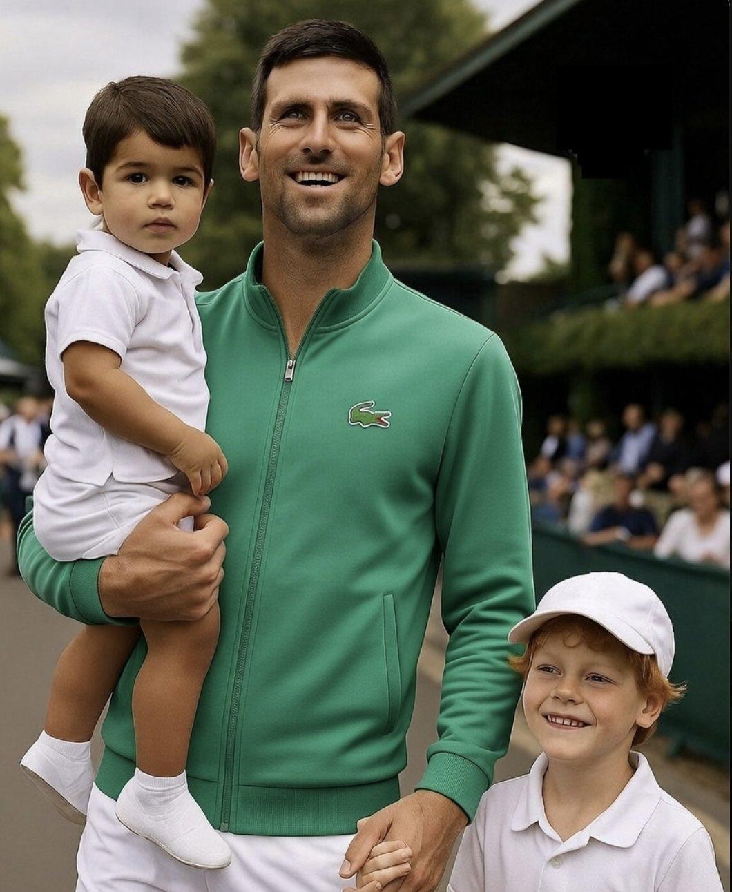 即将39岁！当诺瓦克·德约科维奇第一次参加澳大利亚网球公开赛时，辛纳3岁，阿尔卡