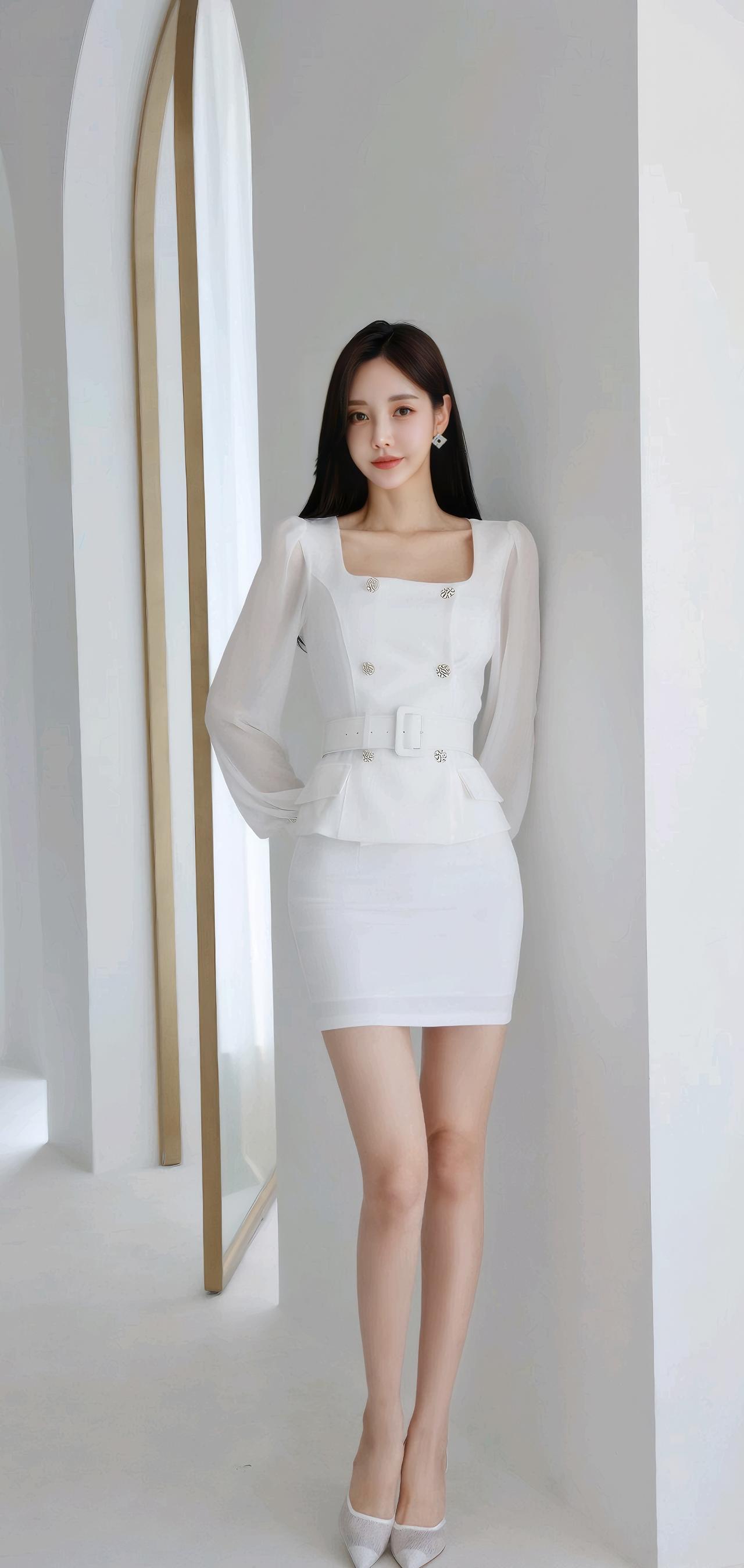 优雅白裙，气质满分！👗✨