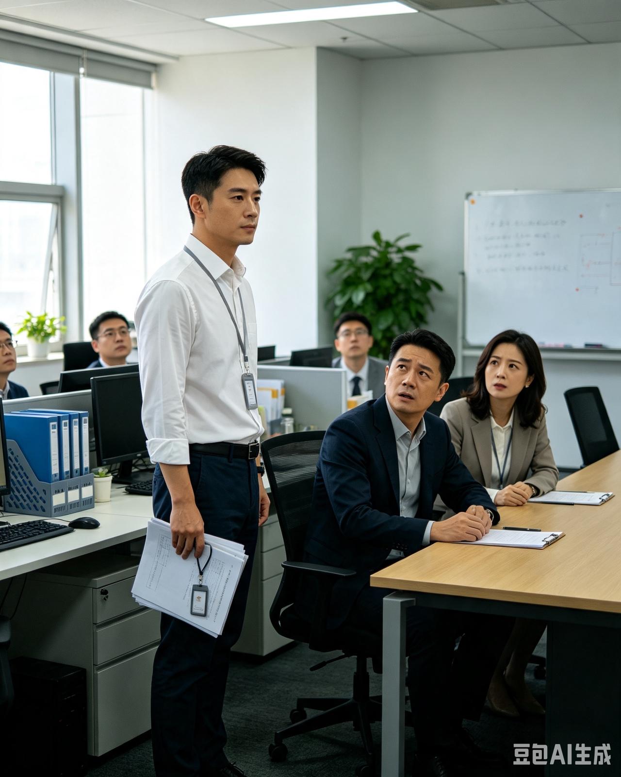 有一个同事，他因为一点小事跟领导闹了一些不愉快，他就提出了辞职，7月干完，8月就