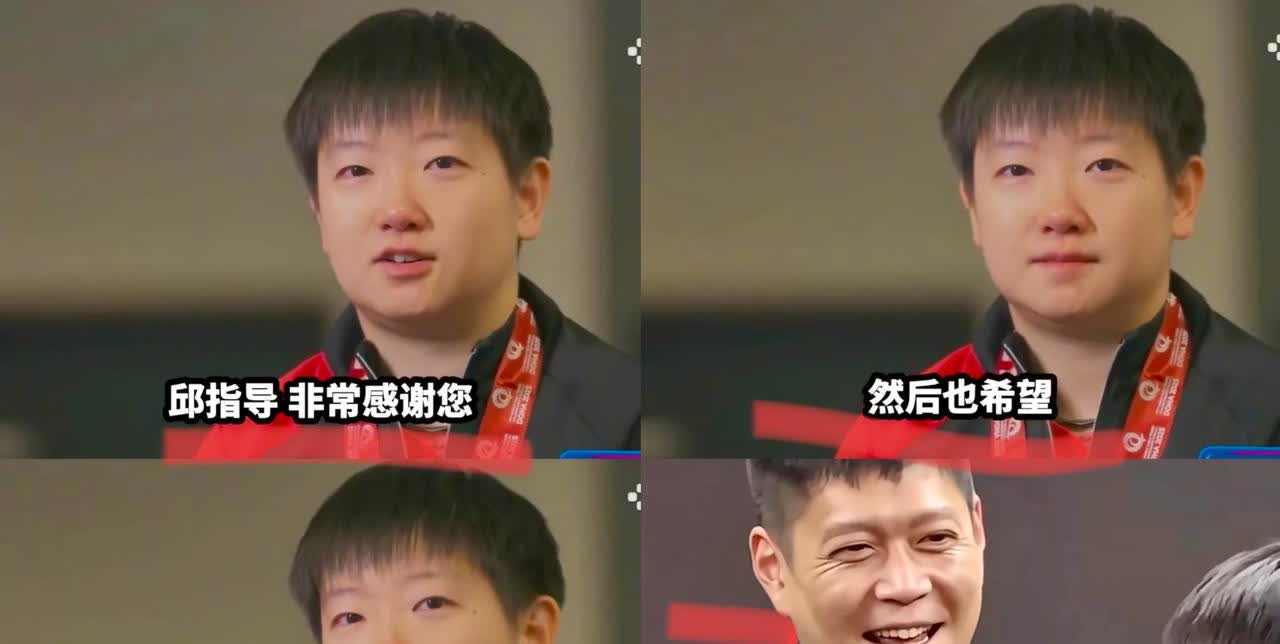 中央电视台第五套体育频道，居然播了莎莎整整25分钟的个人专访，这待遇可不是一