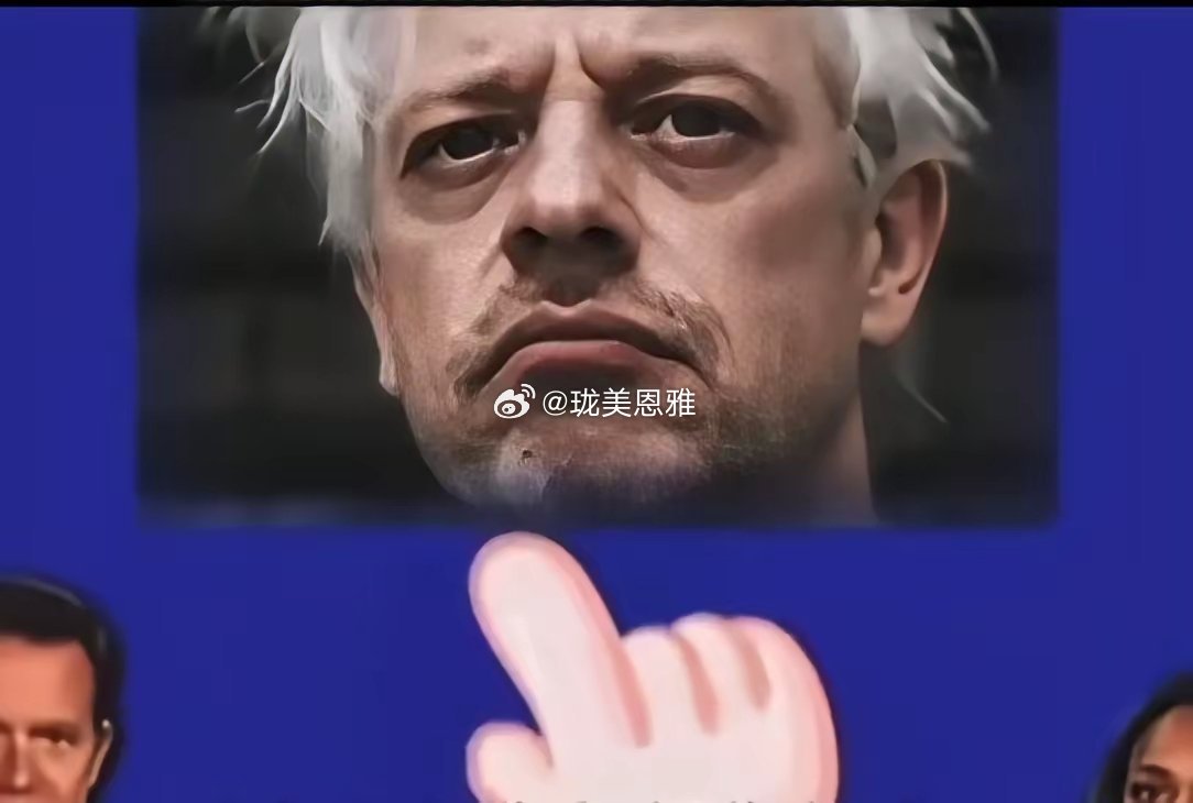 国外一男子在电视上发布寻狗启事当主持人找他要狗狗照片，他说狗跟他长得很像当找到狗