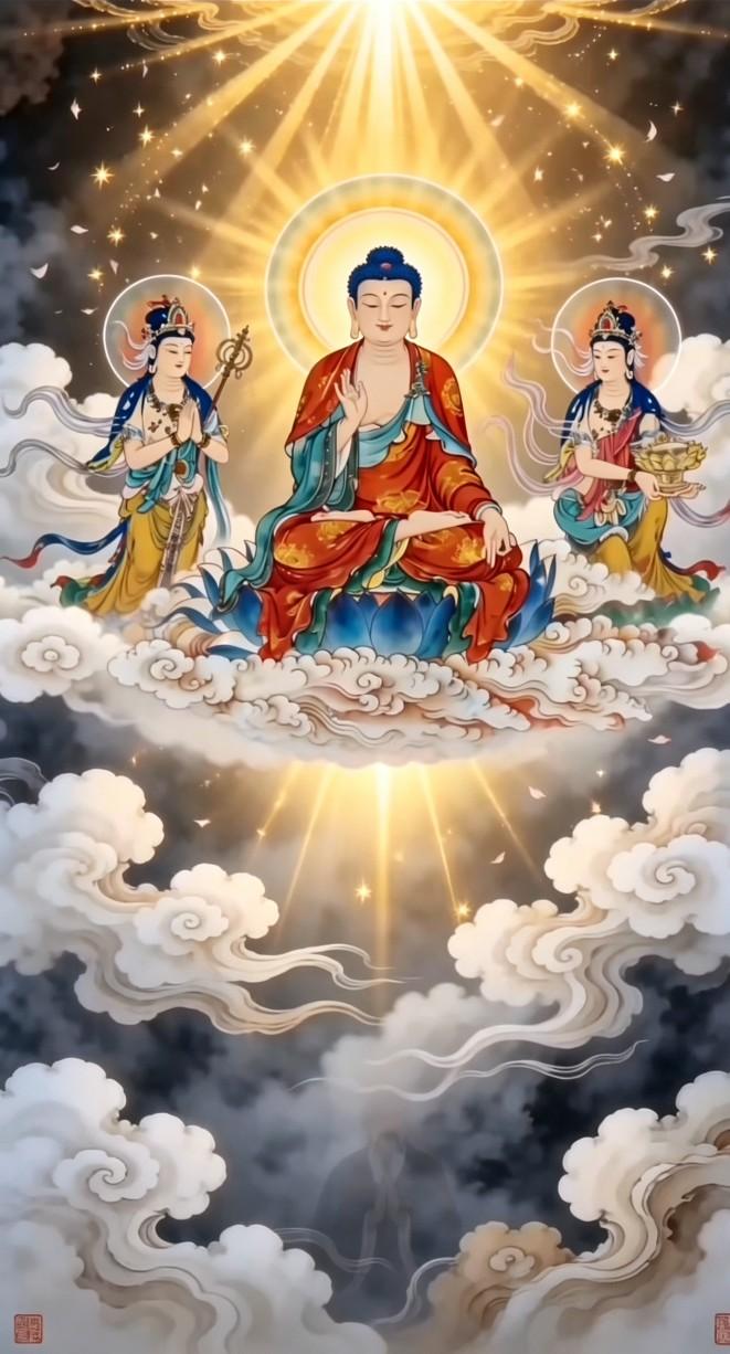 净土法门千信千生万修万人去修行修心，最安稳简单的路，莫过于老实守好本心