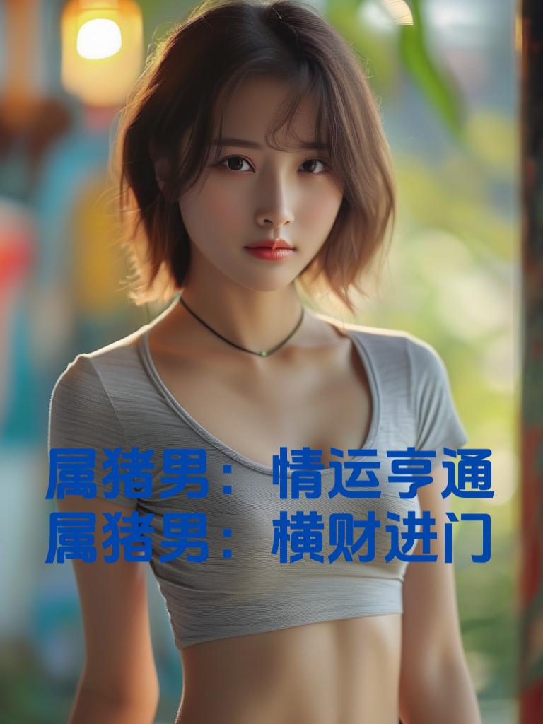 属猪男：情运亨通，横财进门