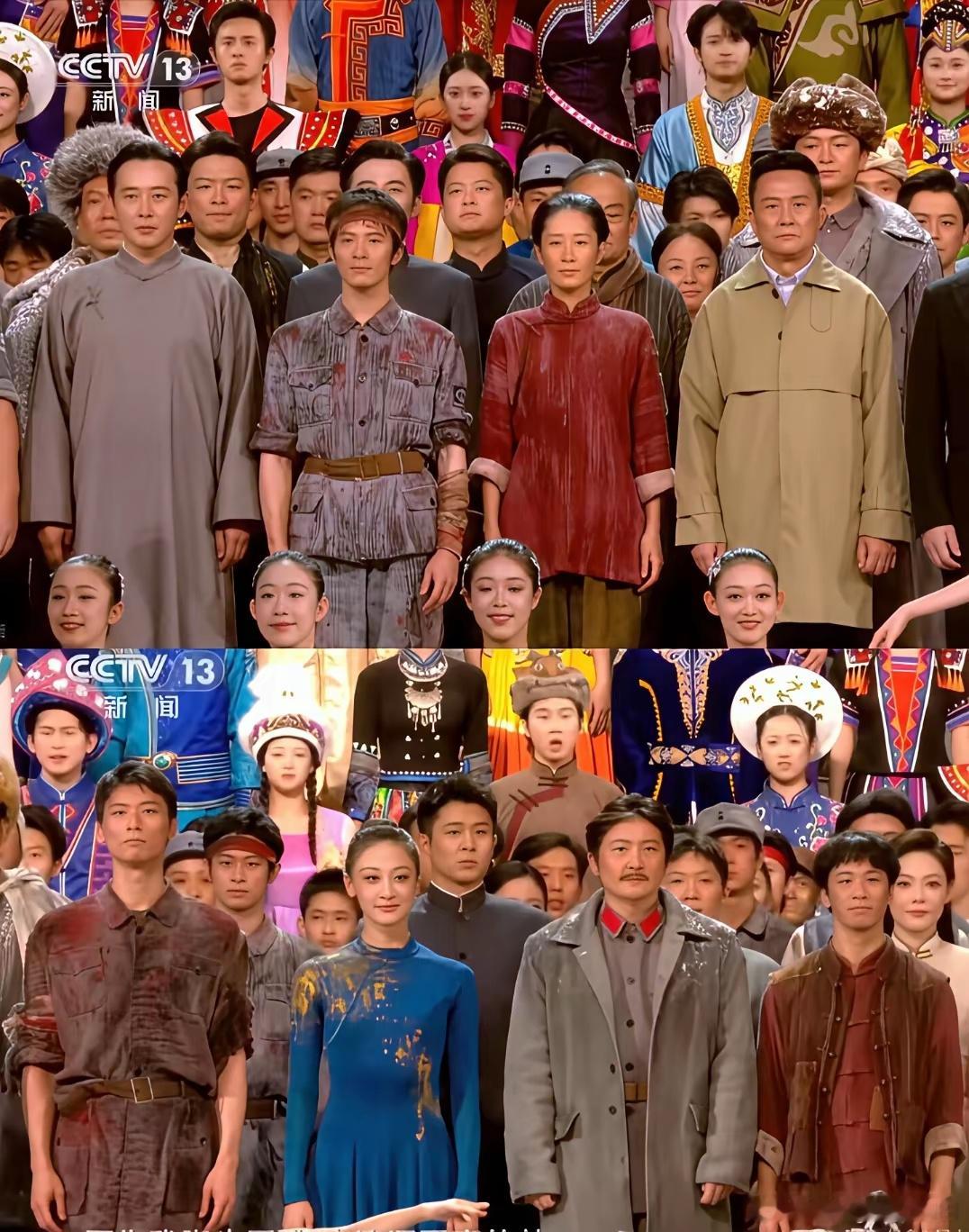 果然“有编制”的演员就是牛！九三文艺晚会，才是真正的“内娱国家队”！原因很简单，
