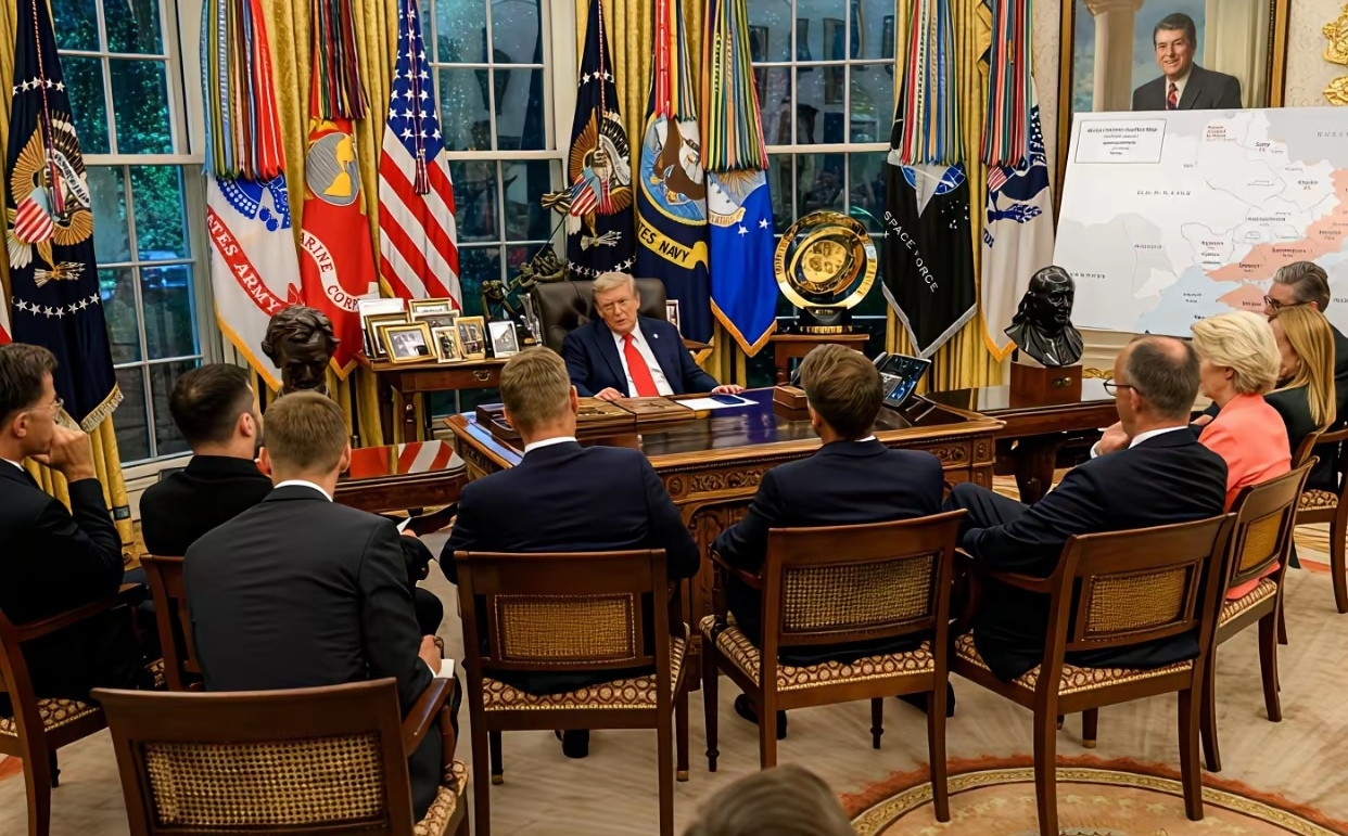 马克龙果然是变色龙，一回法国就变脸！在四川大学还和学生们亲密互动，各种漂亮话说