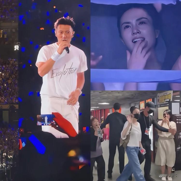 王菲这身材绝了！给咱们50+姐妹泼盆冷水，光瘦真没用。前几天谢霆锋演唱会，王菲