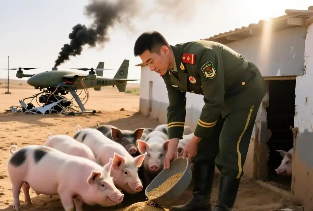 “告诉大家一个事实，养猪在部队可是个抢破头的美差。”每当我说出这句话，对方总是一