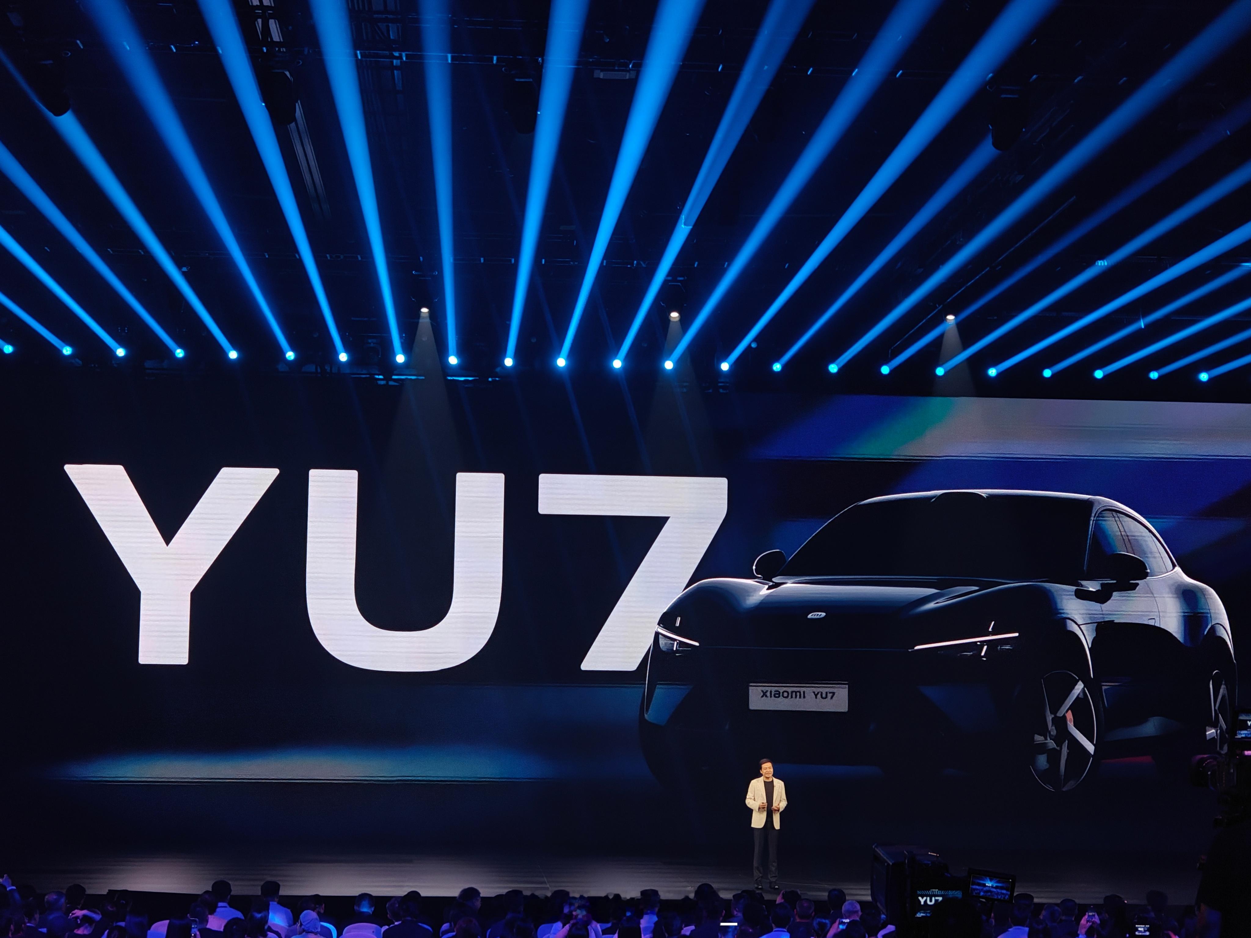 小米YU7来了！定位豪华高性能！小米yu7﻿小米汽车​​​