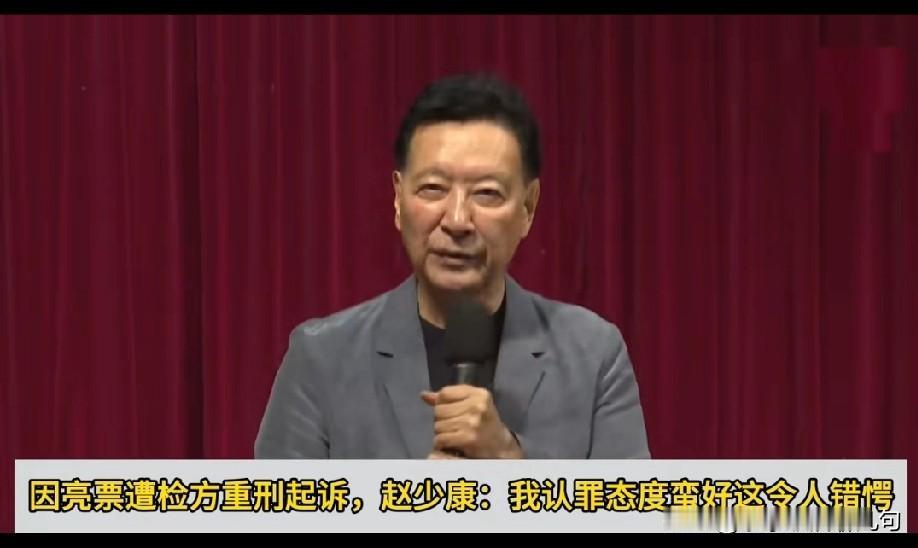 原来赵少康最怕民进党的检察官啊！因为“亮票”事件，他被起诉，可能面临两年以上监禁