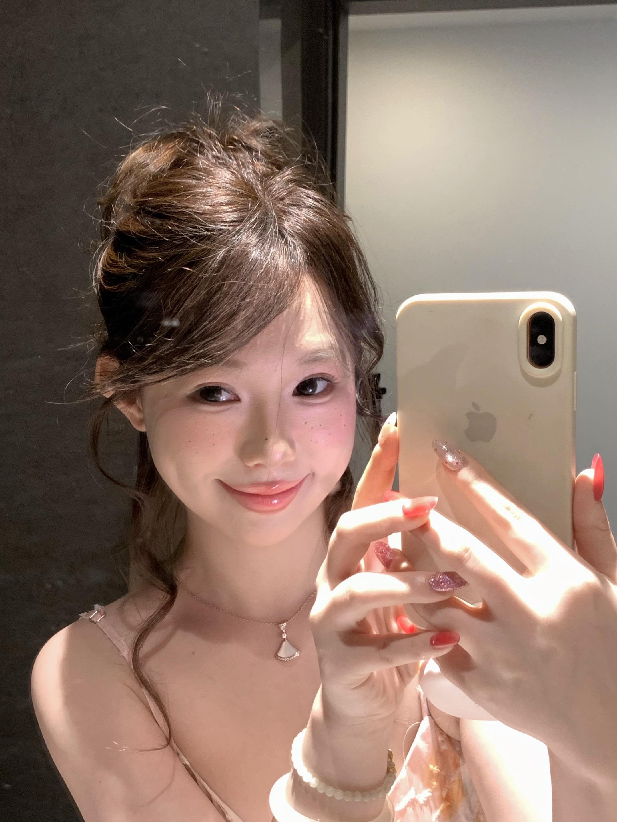 装漂亮好累 幸好我是真漂亮⸝⸝ ᳐。