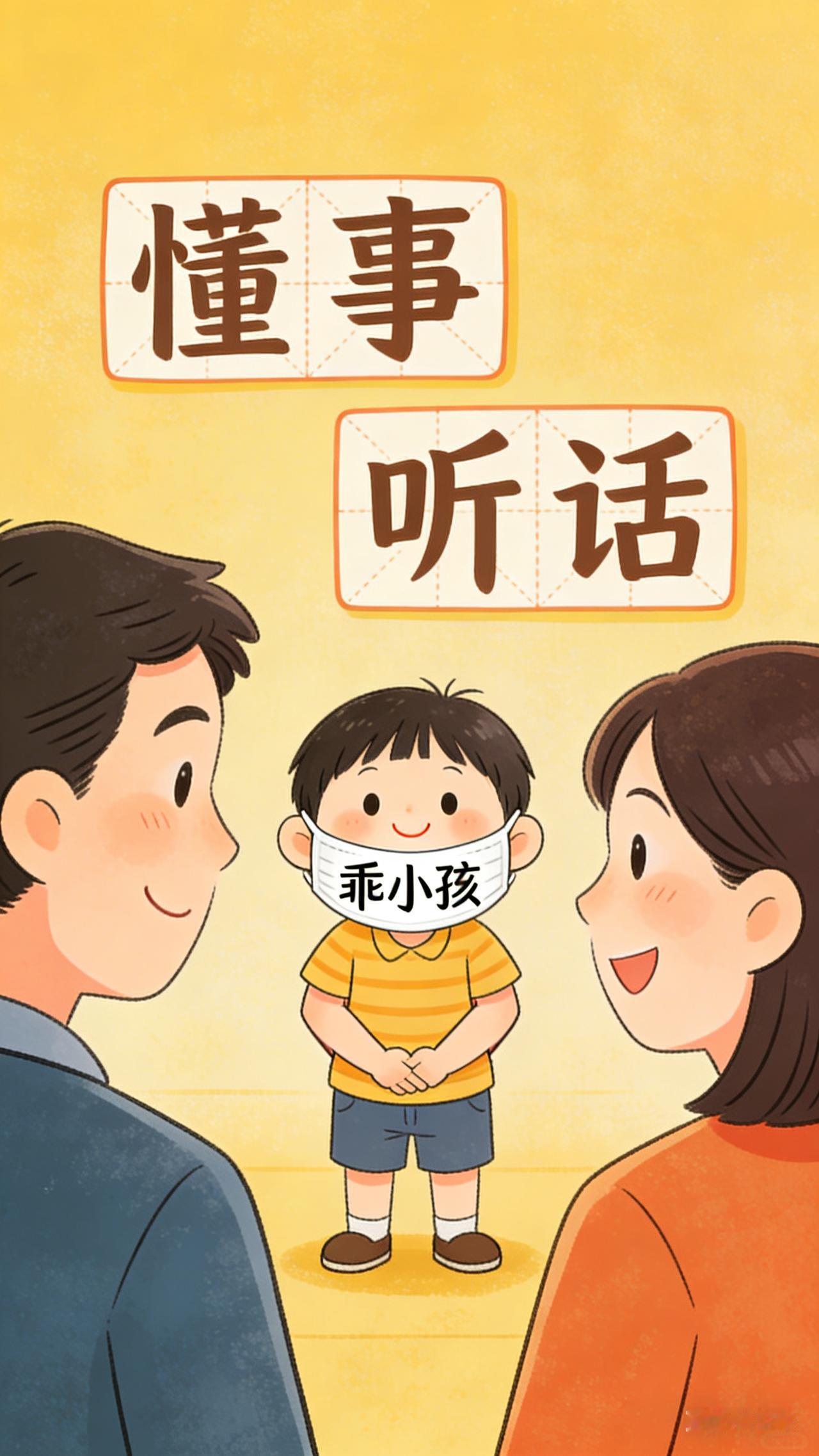 别不信，“孩子见到你很听话，说明教育的失败，因为孩子在演戏，扮演你内心期