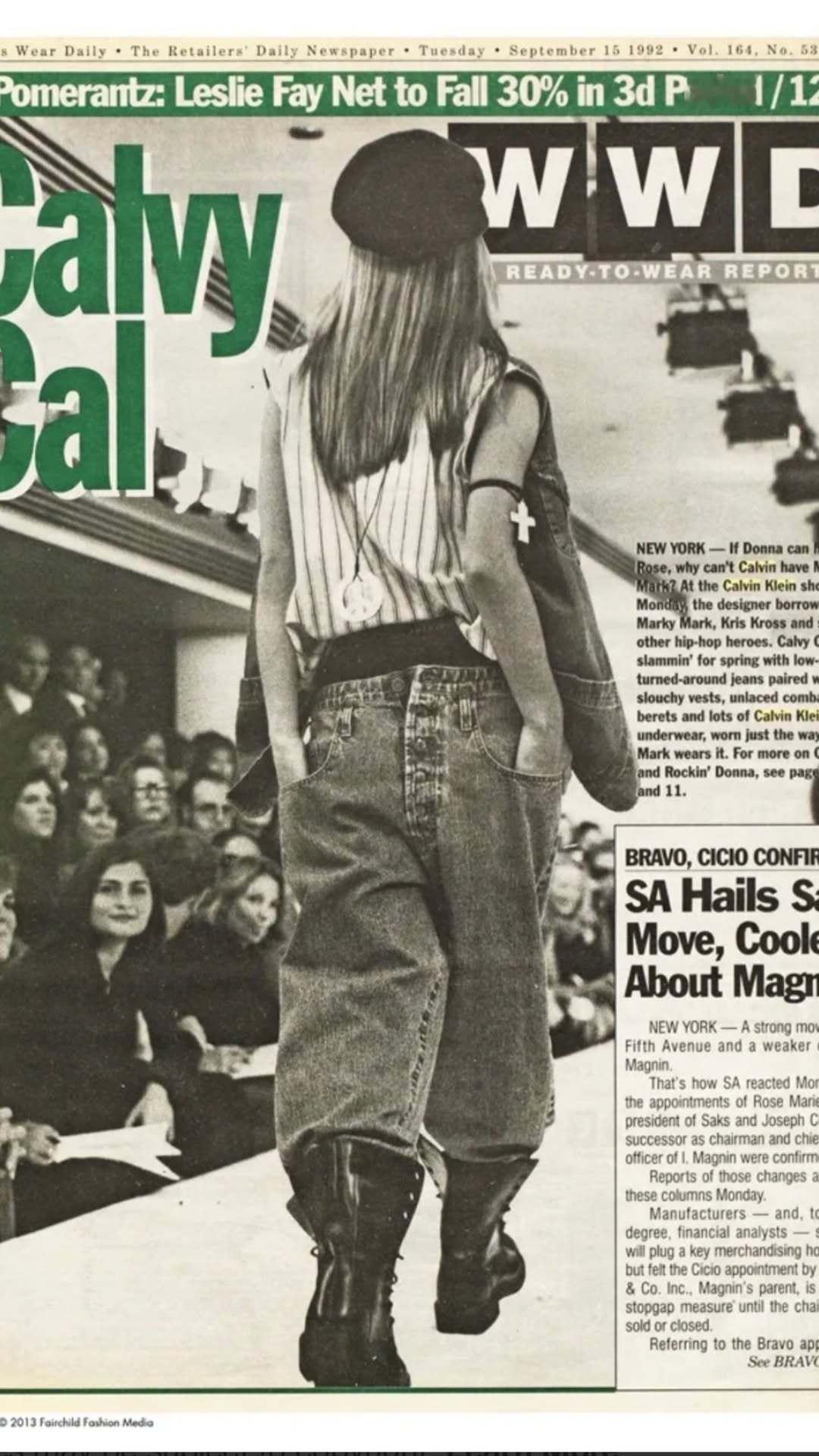 JennieinCalvinKleinSpring1993WOW！！继