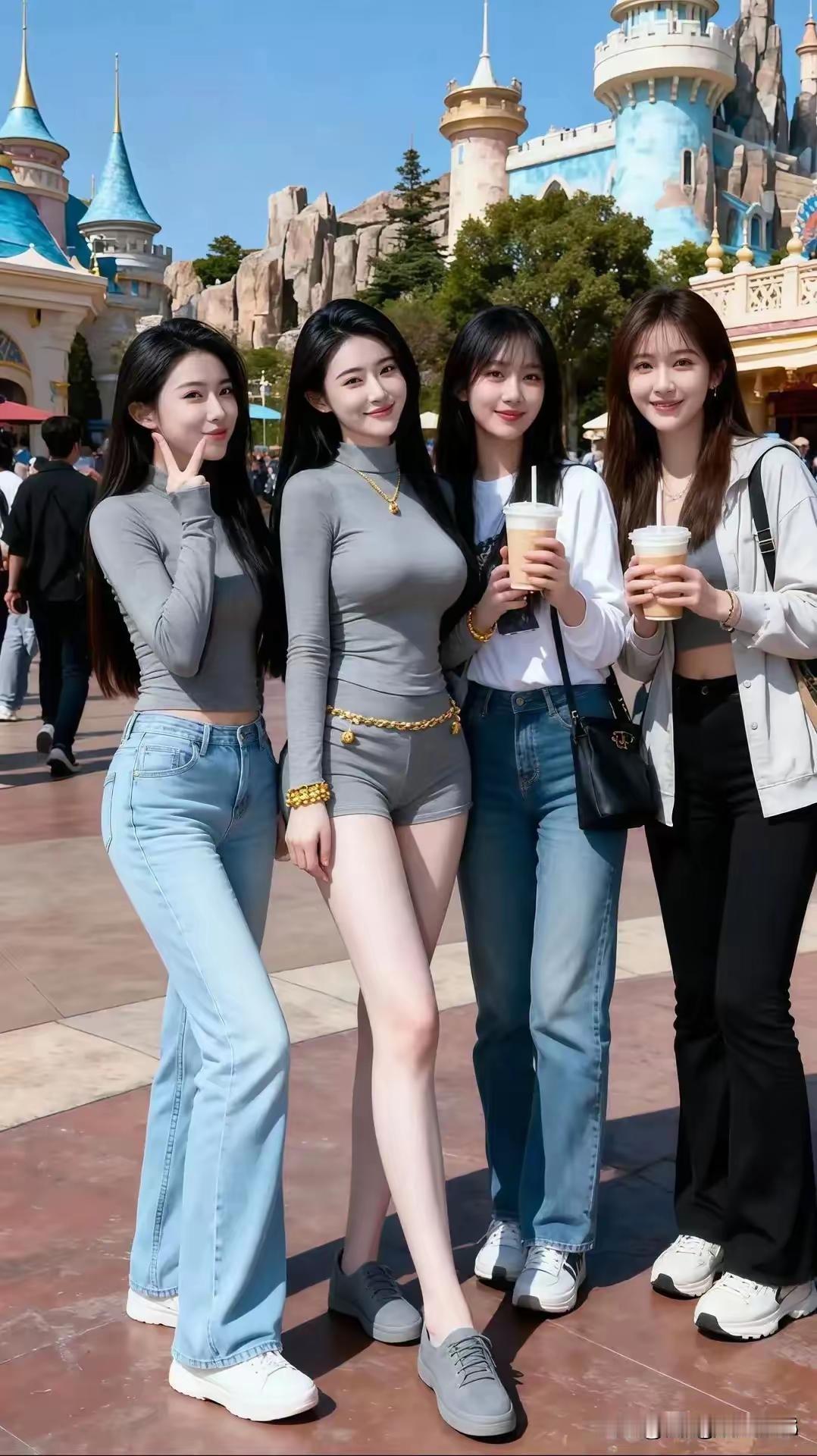 这4个美女要我选一个做老婆，说实话，我一个都不要。怀璧有罪，自己把握不住的东西绝