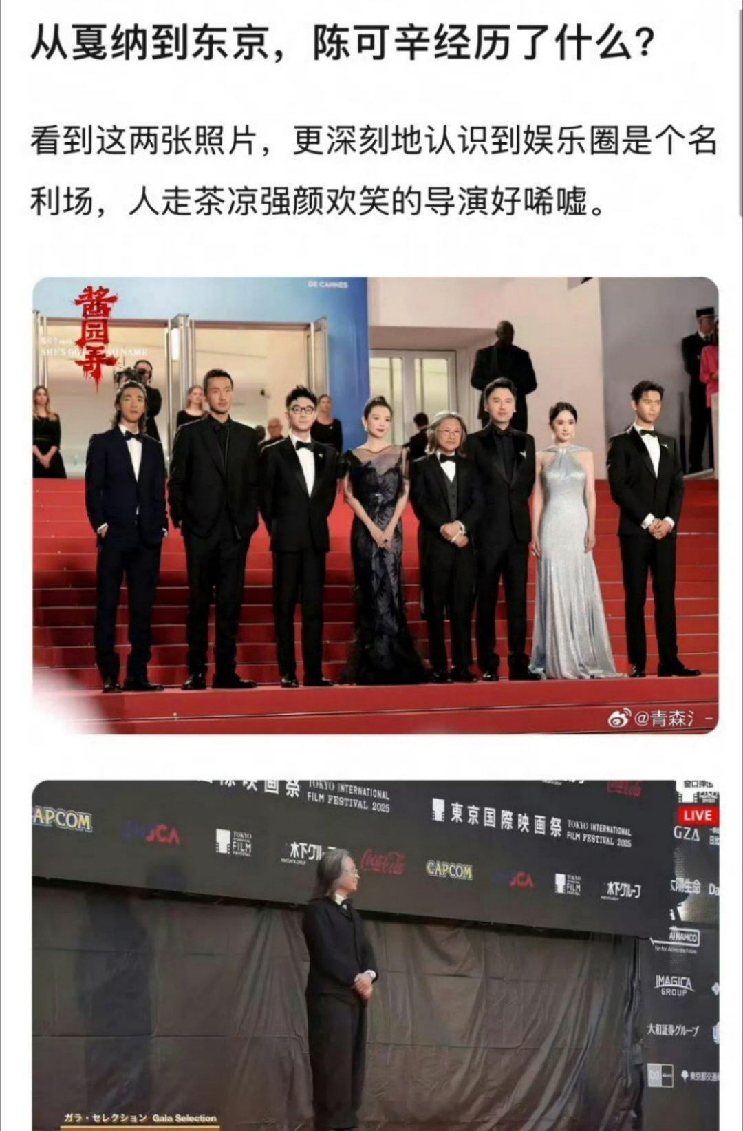 突然觉得赵丽颖当时没去戛纳很有先见之明了，现在酱园弄感觉都有点避之不及的意思了