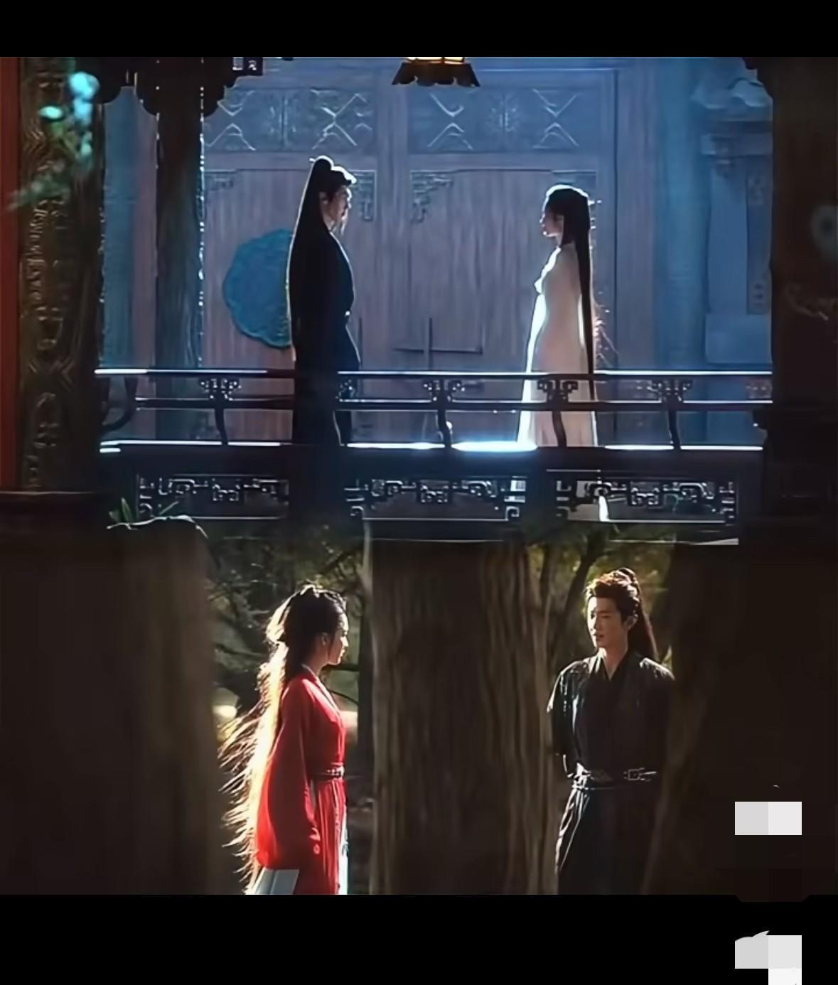 刘亦菲的小龙女，一转身就是仙气。新版的，演得再努力，也像在背课文。观众要的不