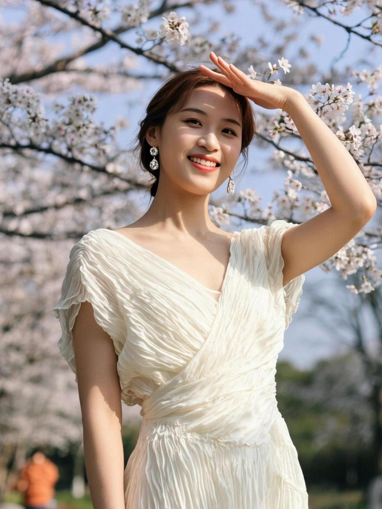 樱花季到了，这照片拍得我怀疑人生——本以为是春日限定的优雅写真，结果发现是AI生