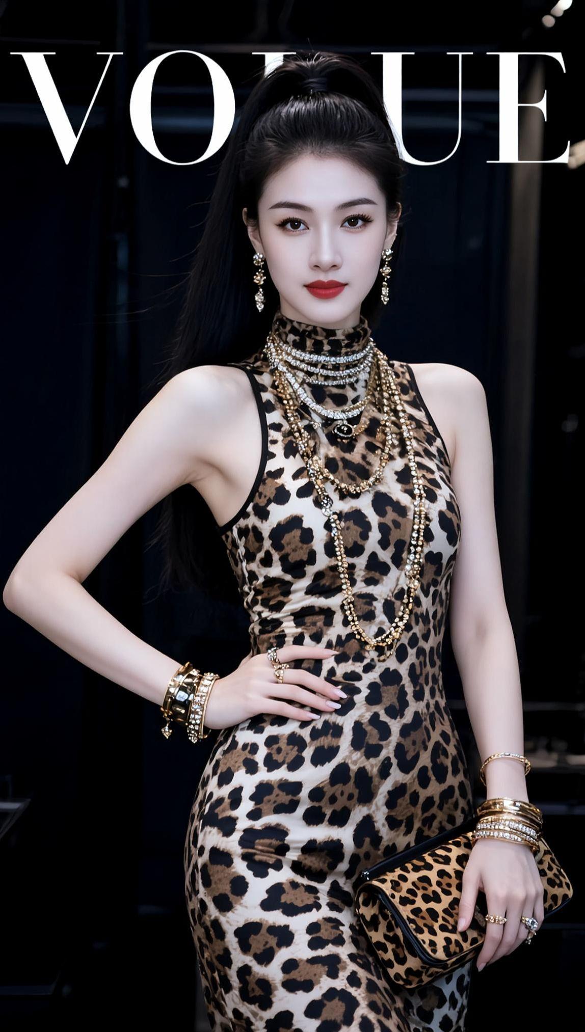 豹纹是底色，孤独是勋章，孤独万岁，我自为王。