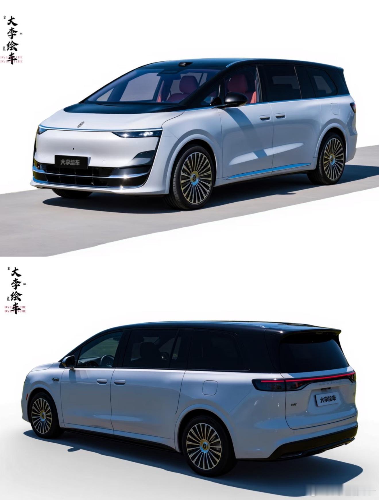 问界M8-MPV假想图[捂脸哭][捂脸哭][捂脸哭]，大家觉得好看吗？​​​