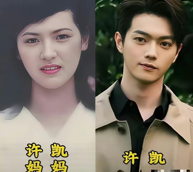 内娱流量男星母子合照，你最喜欢哪个？侯明昊有个温柔的妈妈许凯有个温柔的妈妈张凌赫