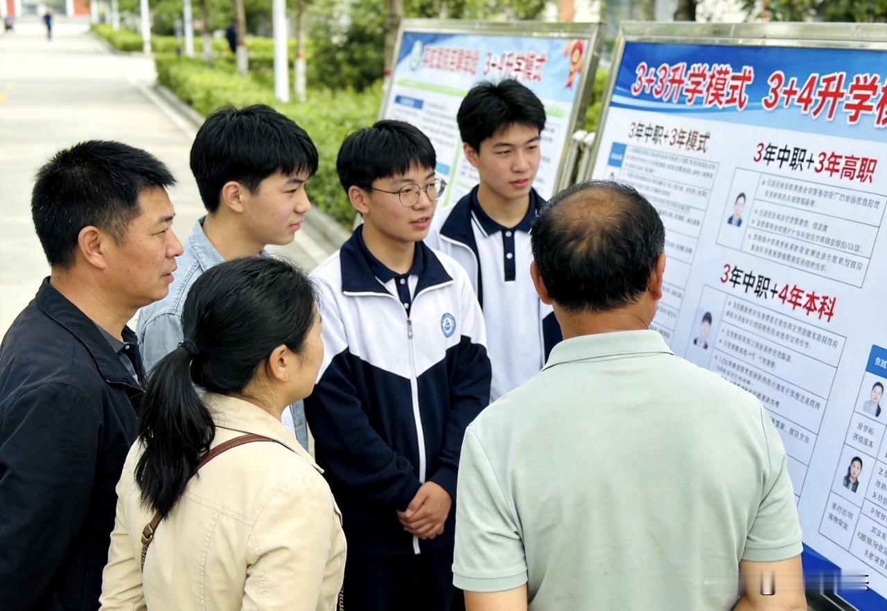 3+3、3+4、五年一贯制……中职升学哪条路最适合你？中考失利，只能读中职？很