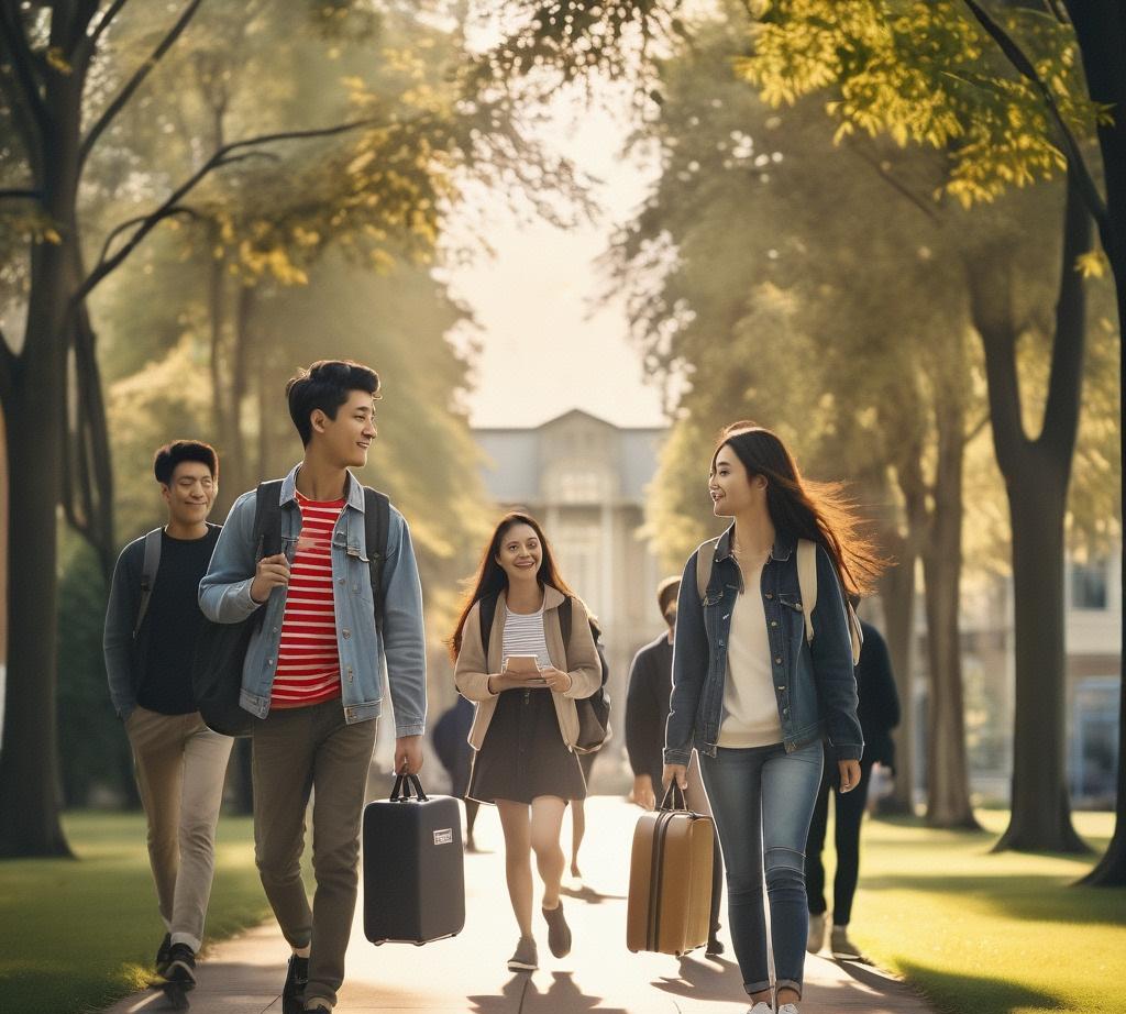 八月的最后一天，大学生陆续开学。有的大学早就开学了，据说开学越早，大学越好。