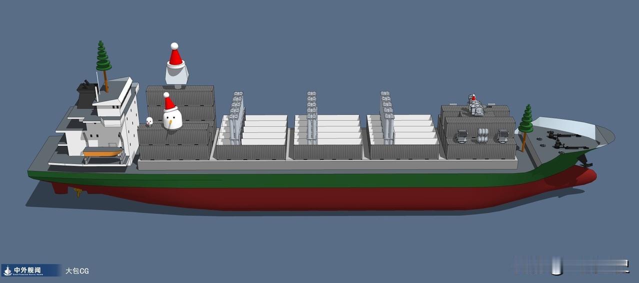 今年继续在圣诞节期间搞事情，同时也期待明年的新玩意儿。这船到底是真的垂发船，还是