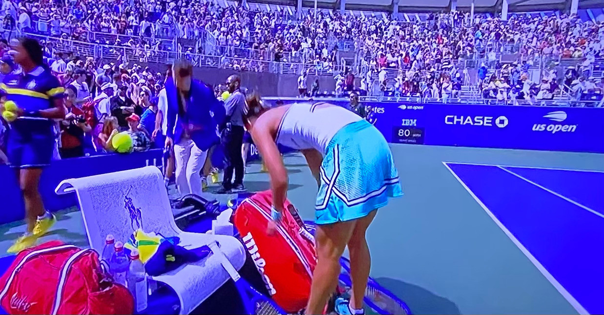 郑钦文美网决胜盘，落后0:5反胜MadisonKeys！Keys一向