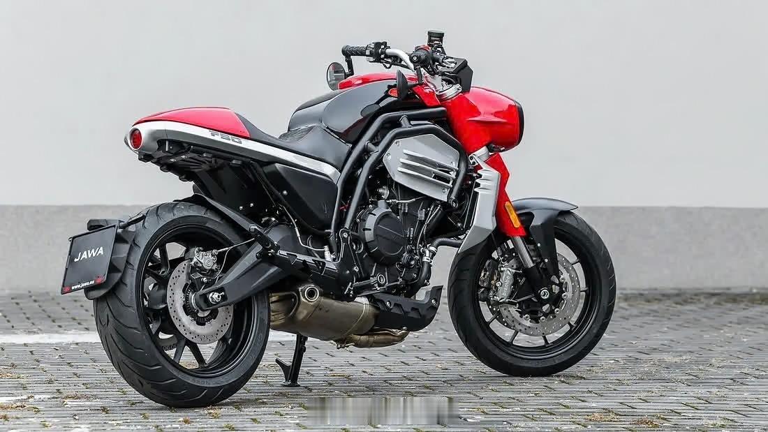 机车摩托车Jawa730TwinCaféRacer这外观咋样！将在3