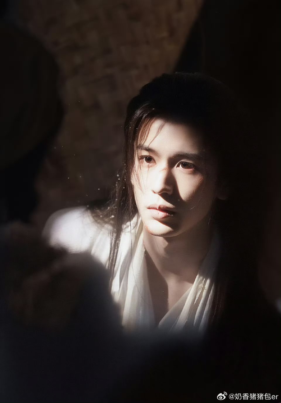 我们桃花逐理人张凌赫就这样美美在猪圈里出图