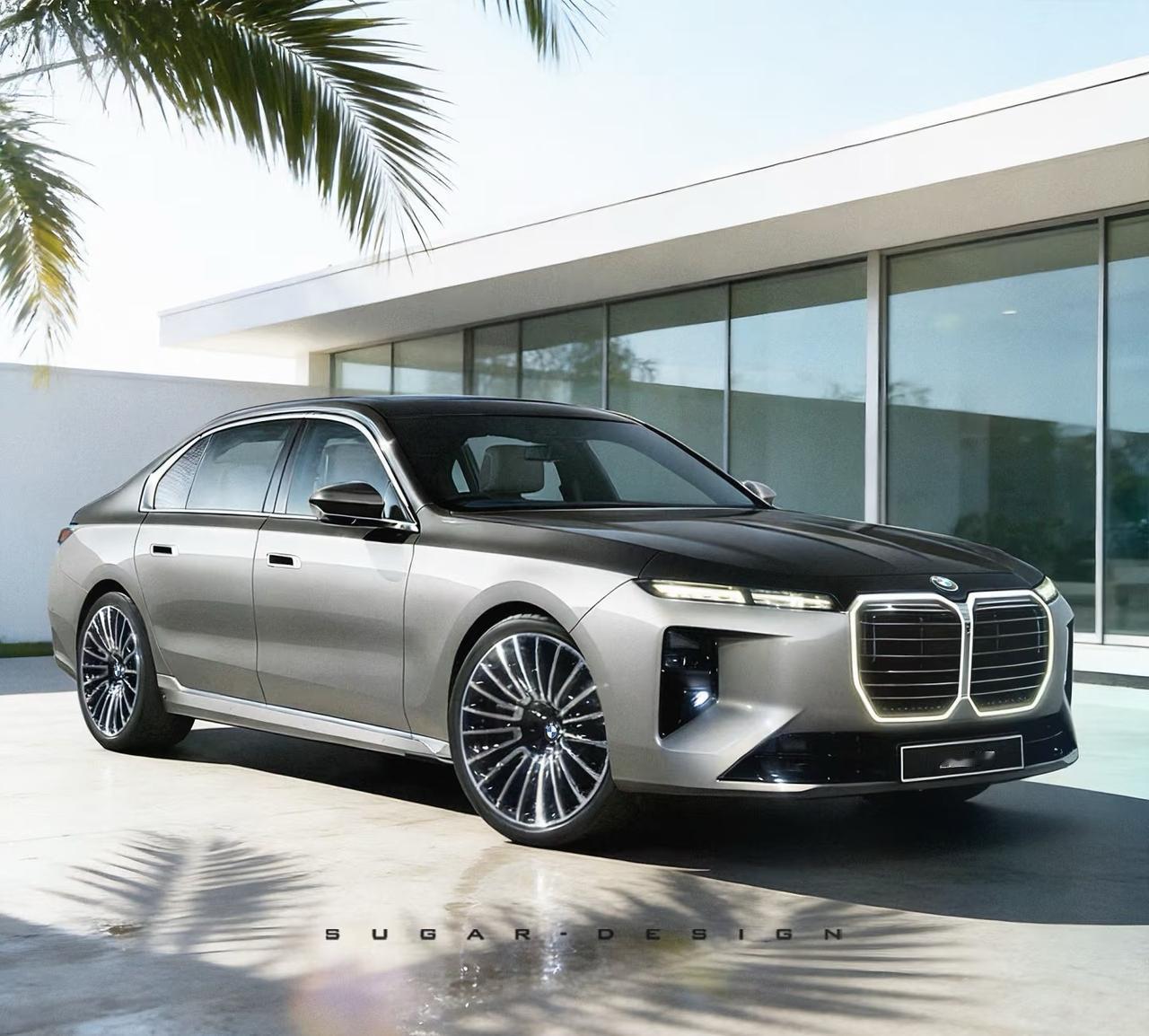 宝马新7系中改来了！据说这次改款超给力，堪称近乎全新，将于4月北京车展全球首发。