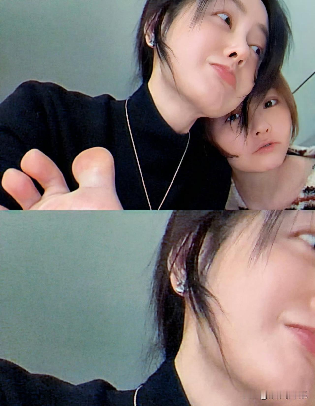 张天爱，高调发文，有人爱我真好。2月25日夜晚，就在大家熟睡时，张天爱却在