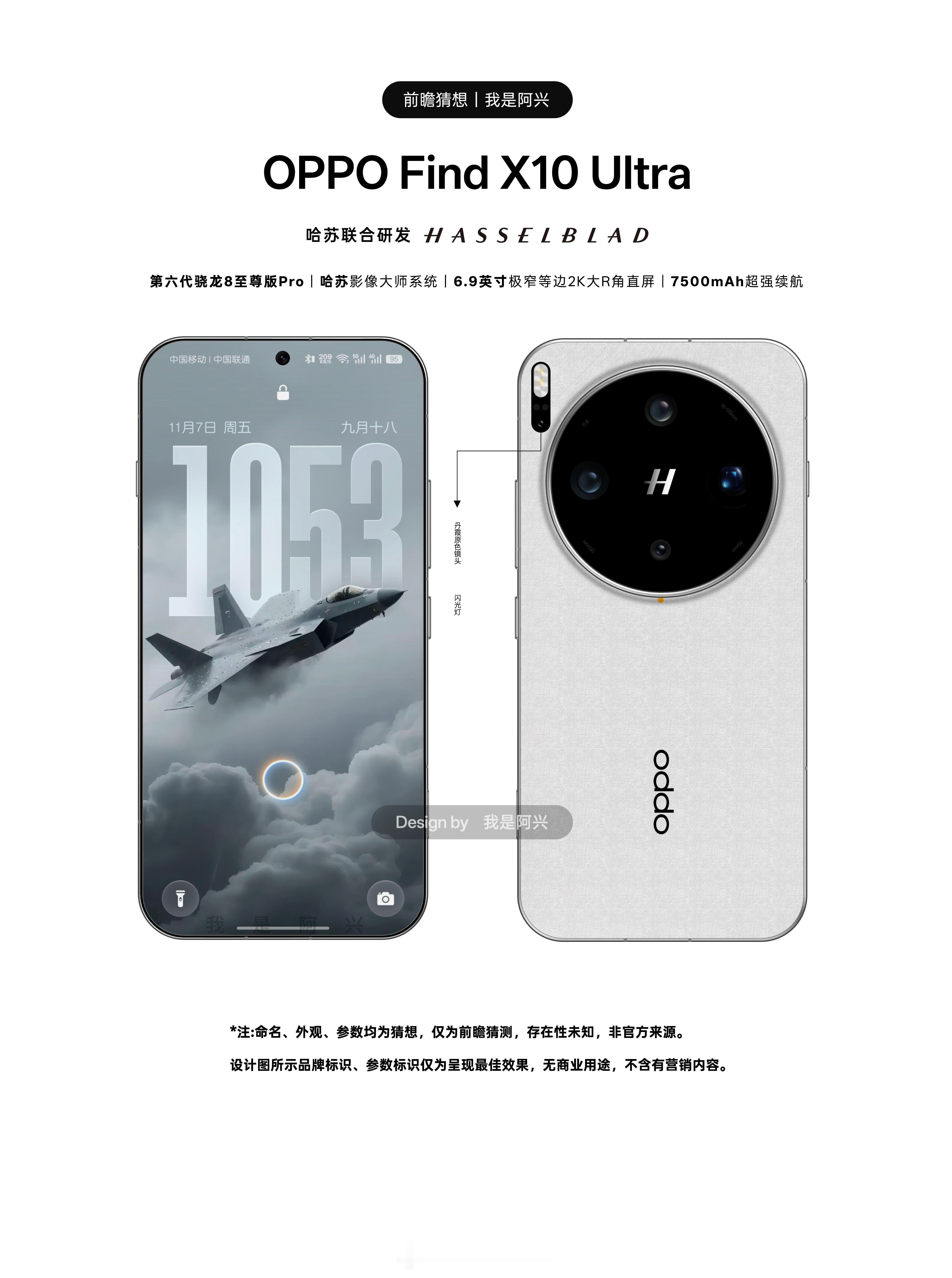【全网首发】OPPOFindX10Ultra自制设计我来说一下我的想法：1