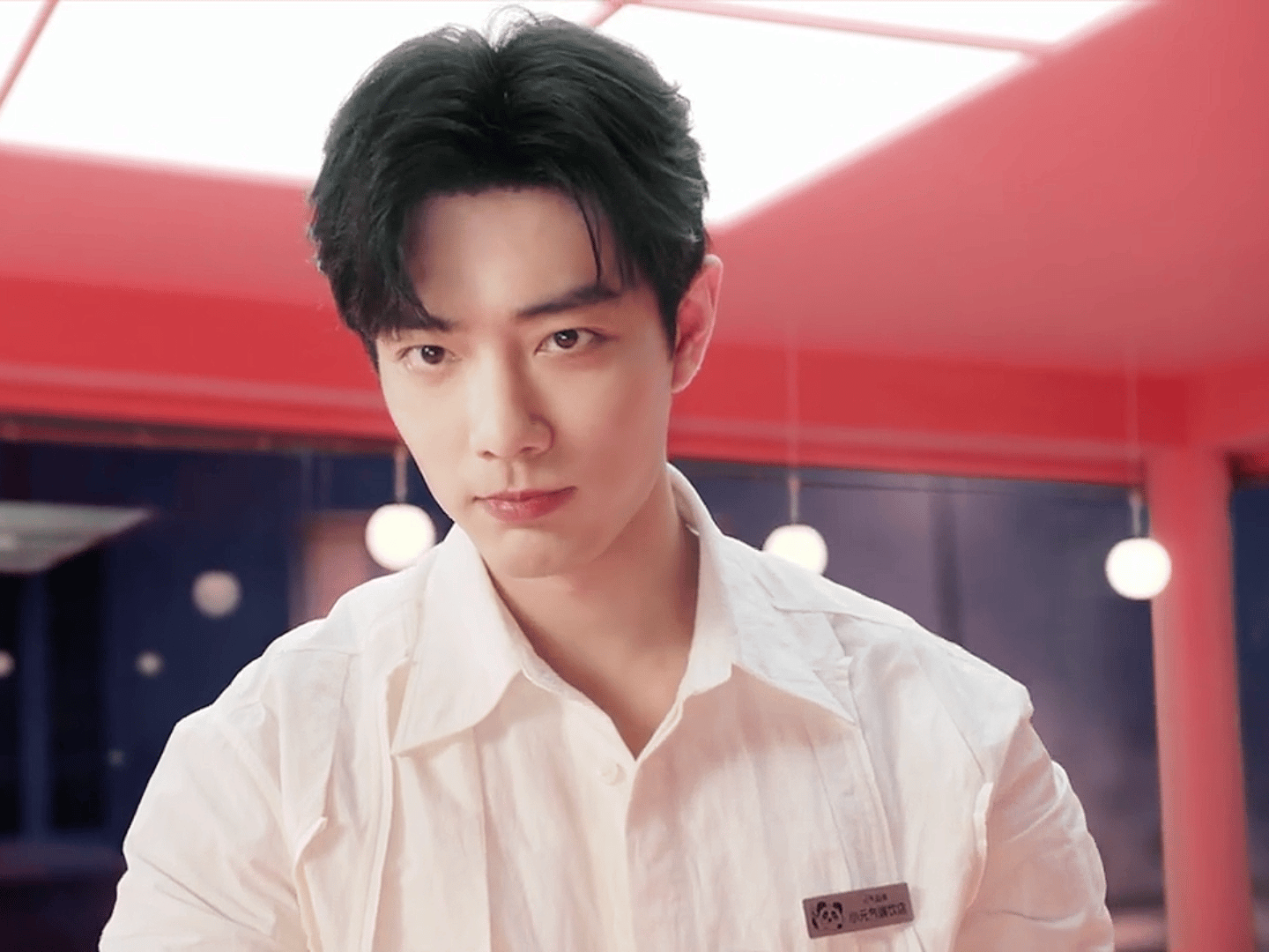 肖战这张真的萌的钥匙！！