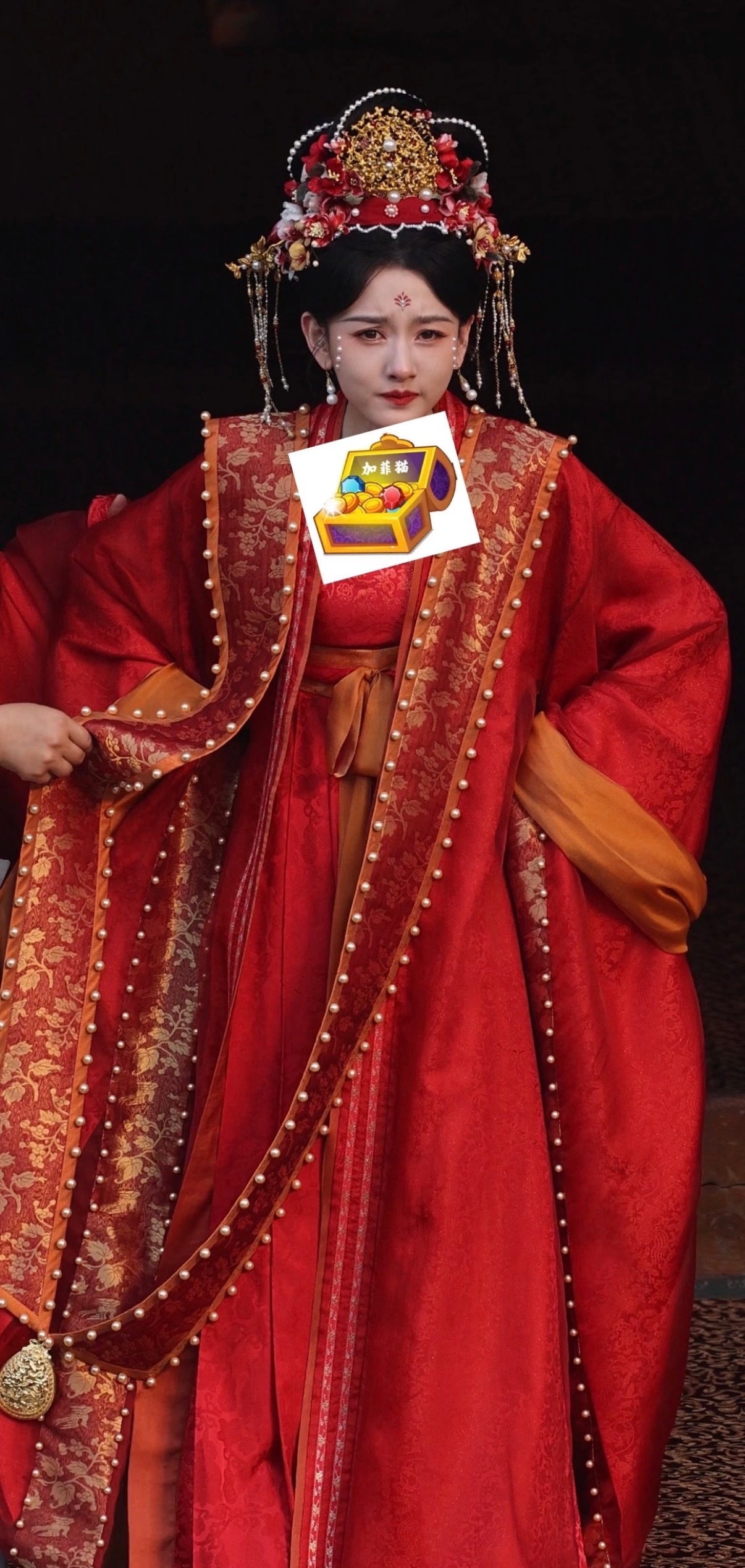 燥候大婚！宋祖儿司宫令婚服造型路透宋祖儿司宫令婚服路透