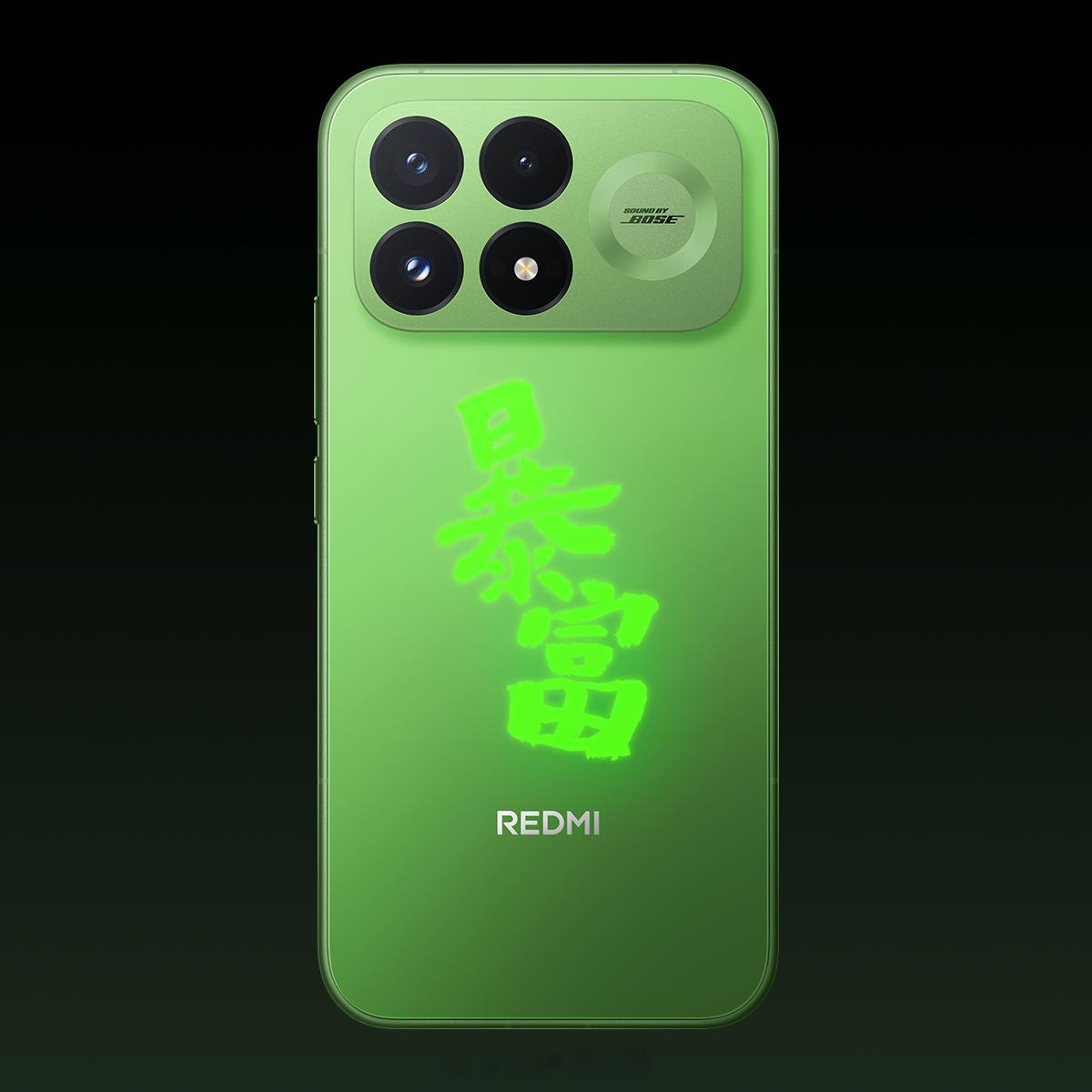 年轻人开始DIY荧光痛机了卧槽这个还是好玩了背板还可以DIY了REDMIK10