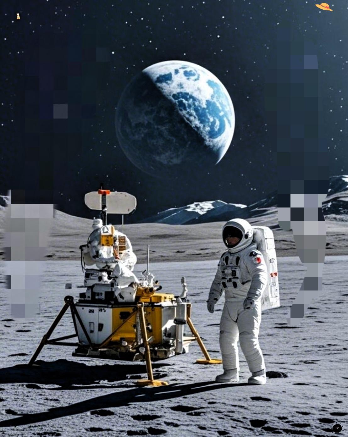 下一个十年要做什么事呢？1.台湾回归，2032年前。2.载人登月，203