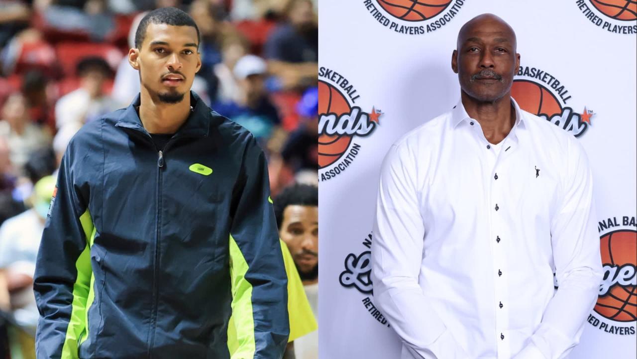 文班亚马炮轰卡尔-马龙：应该把他送进监狱！近日，文班亚马在NBA官方祝贺名宿卡