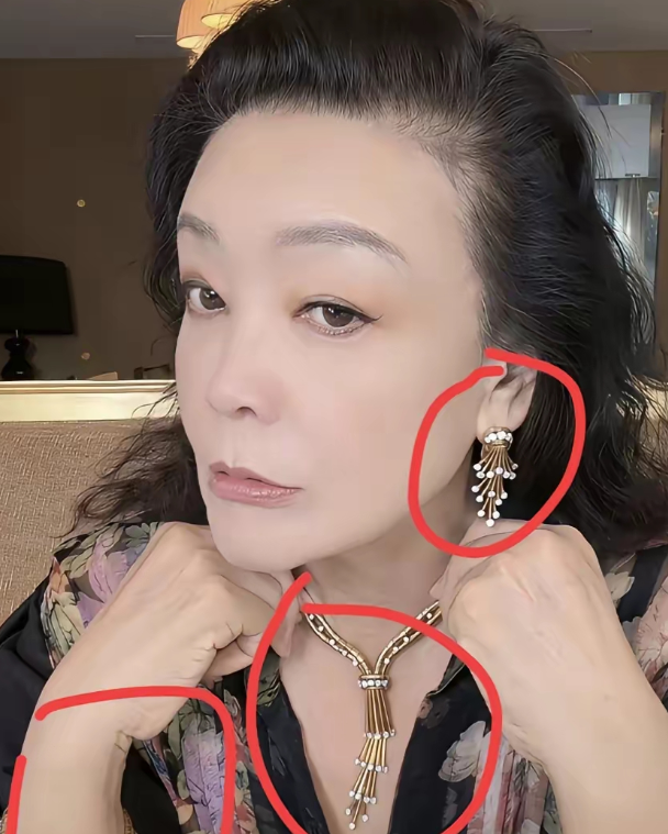 兰姐说身上的首饰以后都留给小玥儿这是她奶奶传承给她的她戴的首饰应该是成套的，