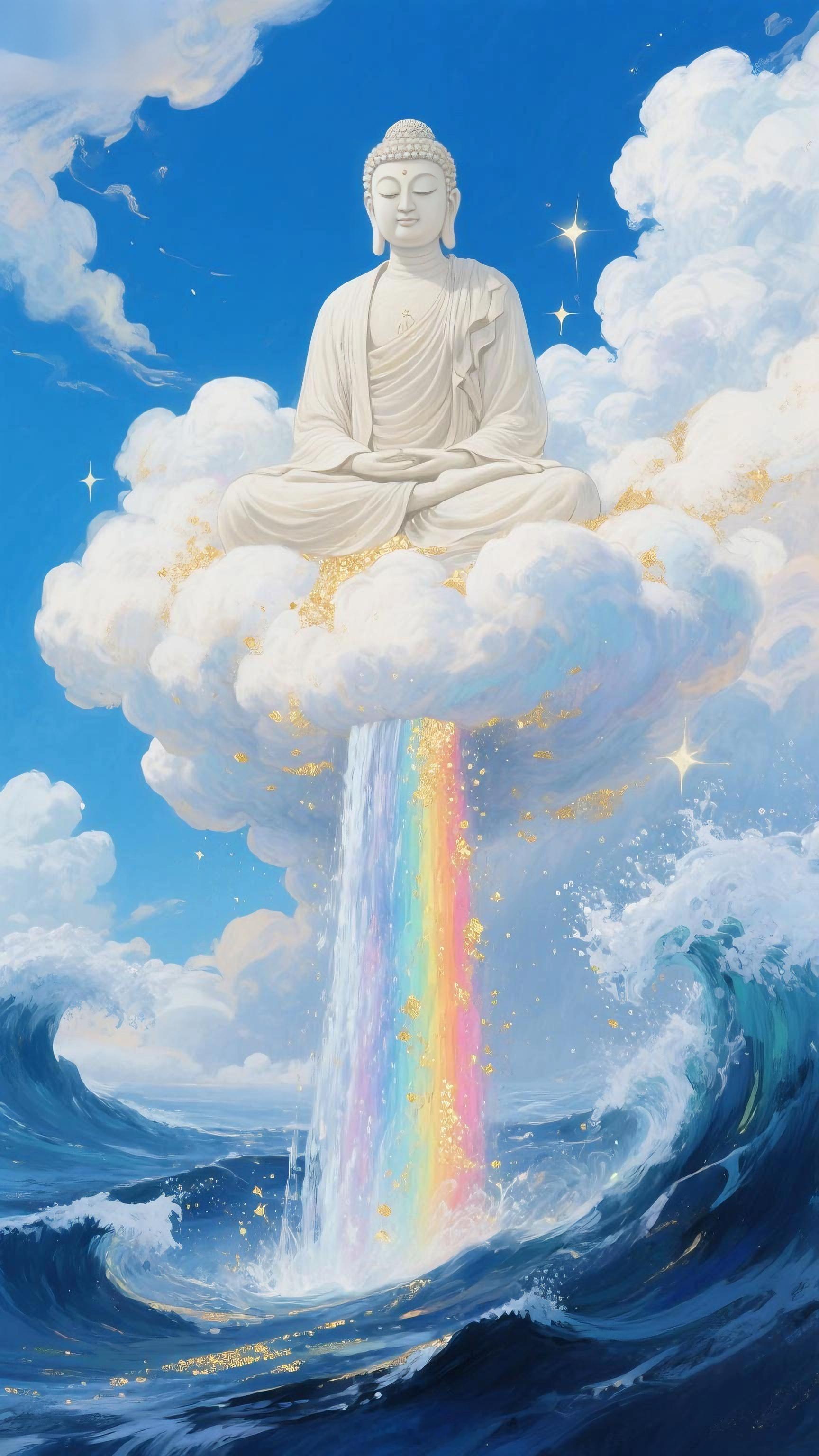 遇见就是福气，除灾去难，有求必应，招财吉祥，四季安康​​​。全面拥有财气、喜气
