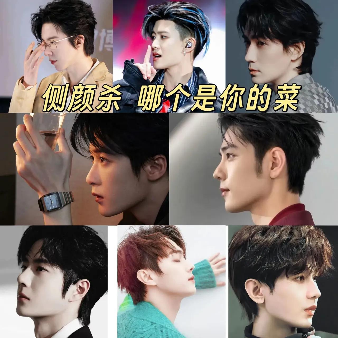 内娱的8大侧颜杀，选一个成为你的老公，你会选谁？1肖战34岁身