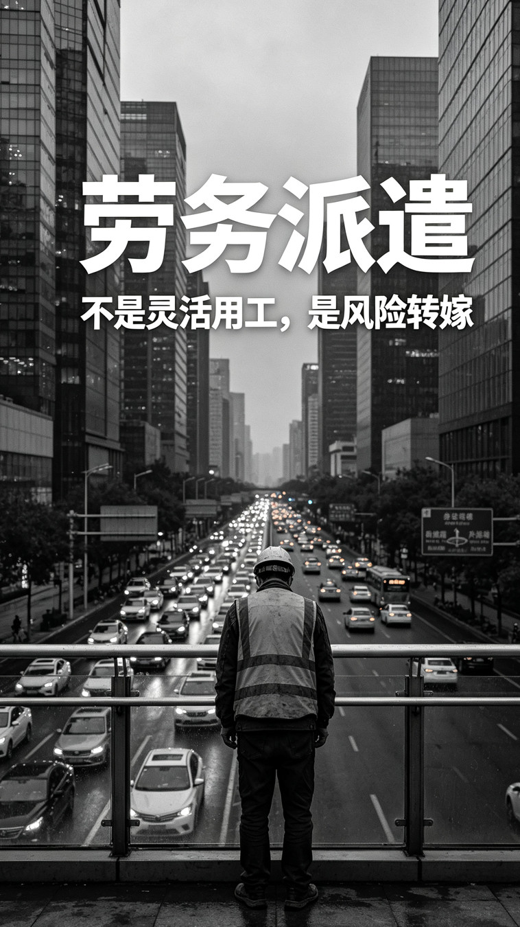 劳务派遣才是当代打工人最大的坑目前全国超3300万劳务派遣工，早已沦为职场最隐蔽的压榨方式，更是拖累
