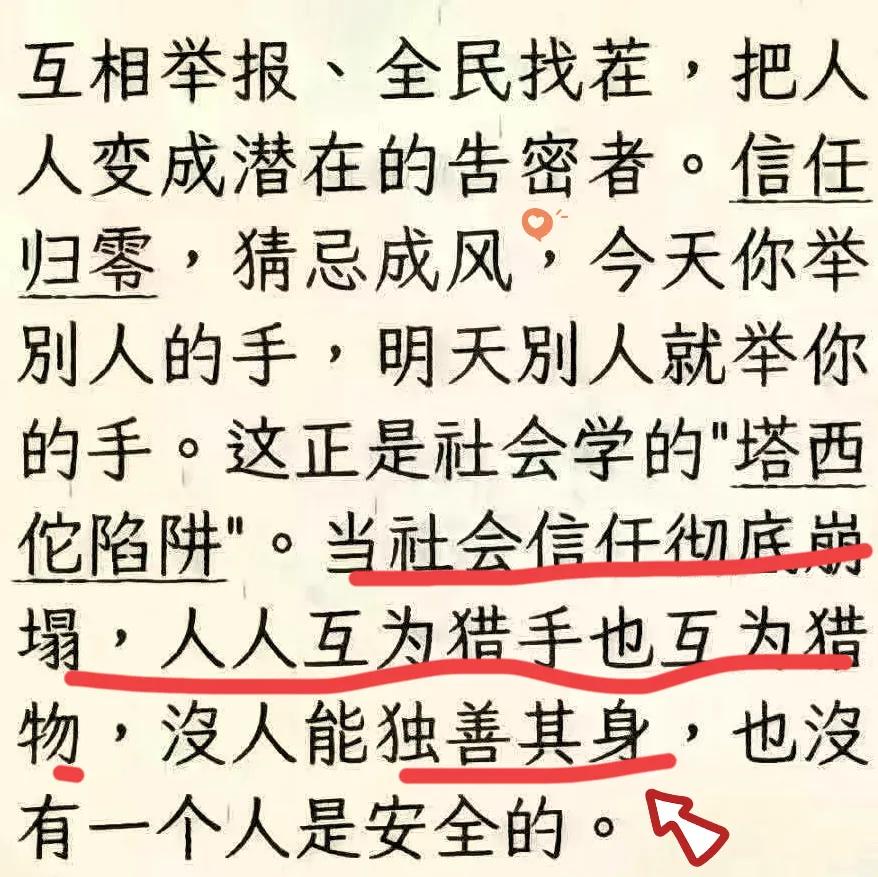 又看到了“塔西佗陷阱”这个概念，好奇问了一下AI，说通常指：当一个政府、公权力机