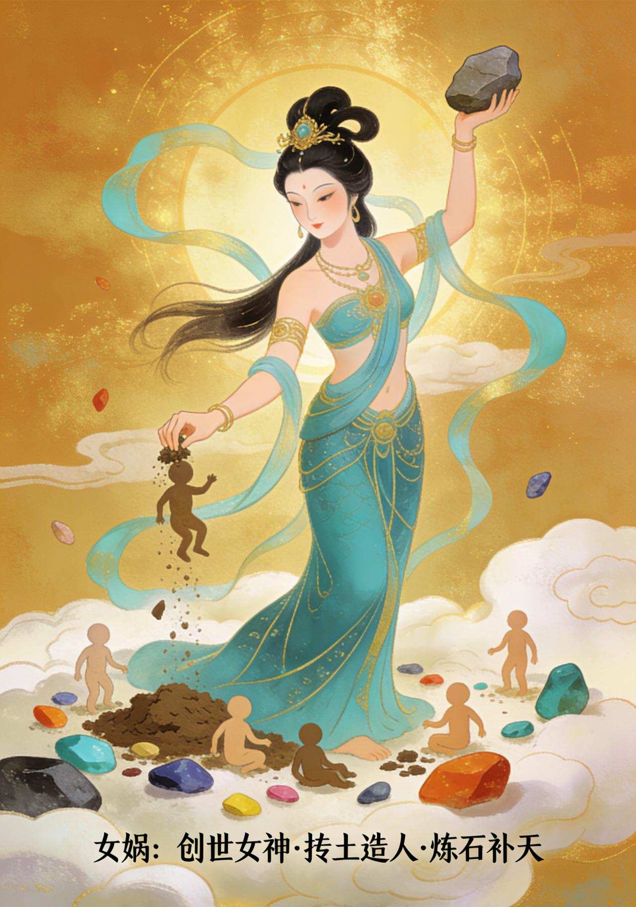 人类的始祖真的是女娲吗?答案分神话传说和历史考古两层看，结论完全不同，核心