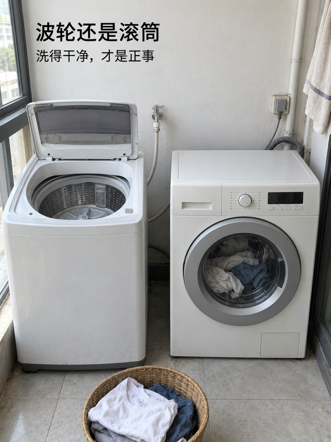 波轮和滚筒哪个洗得更干净101个家电灵感啊这，隔壁洗衣机也快被聊出鄙视链了。有