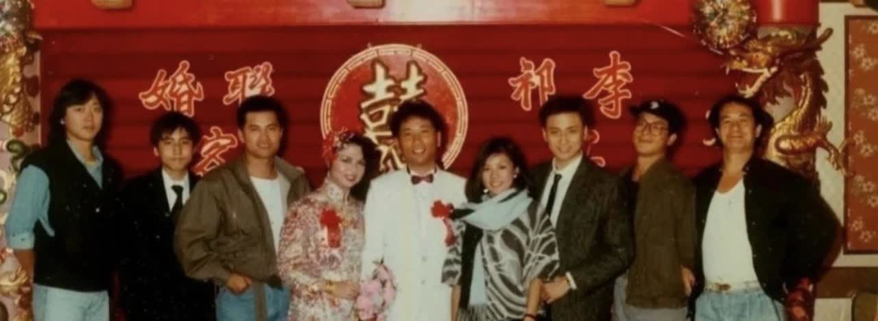 翁美玲离世40年，与汤镇业参加婚宴旧照曝光，汤镇业外型高大俊俏