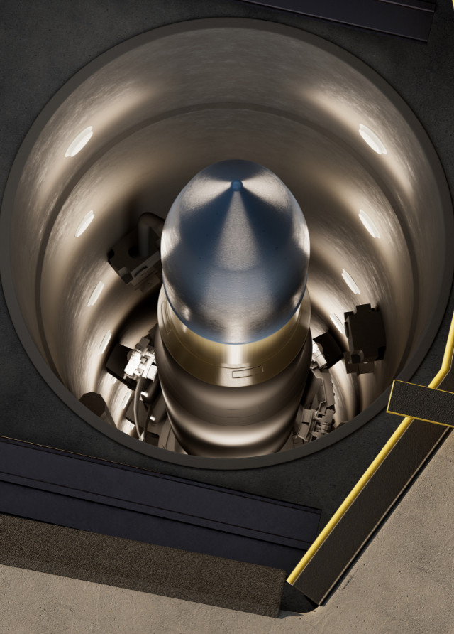 每天认识一件兵器美国诺斯罗普·格鲁曼公司发布的LGM-35A“哨兵”洲际弹道导