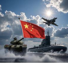 如果美国真的和中国开战，有可能会联合日本、韩国、北约和欧盟等力量，而中国方面能依