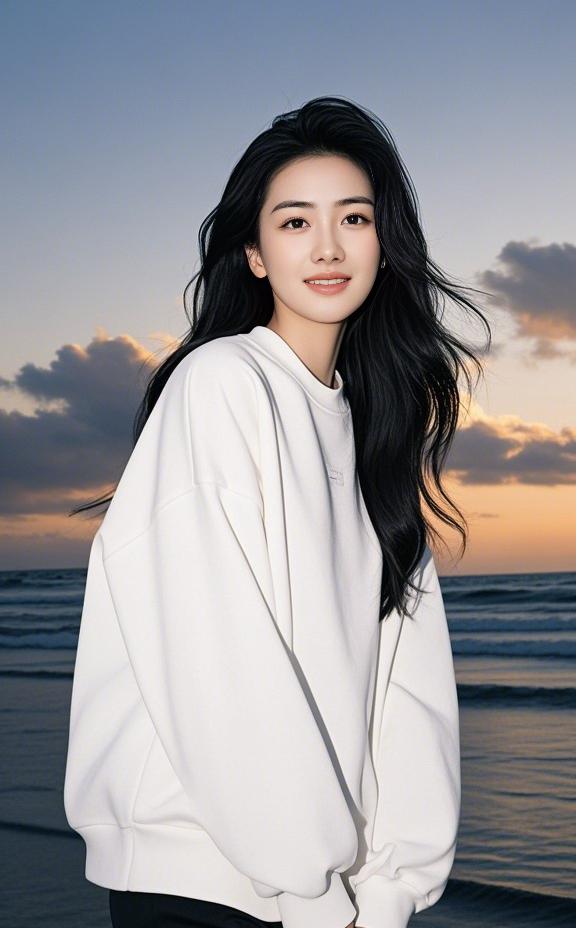 一、构思过程：1.时空对应：上联“晨霞”点明清晨，下联以“暮雨”呼应，形成